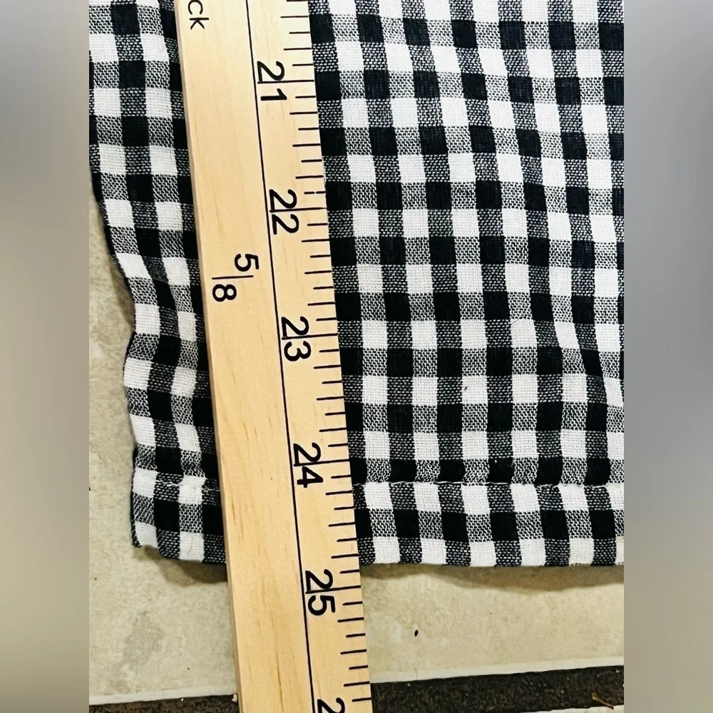 Free People Freehold Gingham Pants Trouser bohemian , sun relax boho in size S - Picture 12 of 16